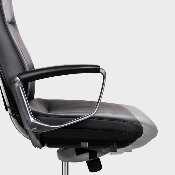 liven office chair sliding seat adjustment