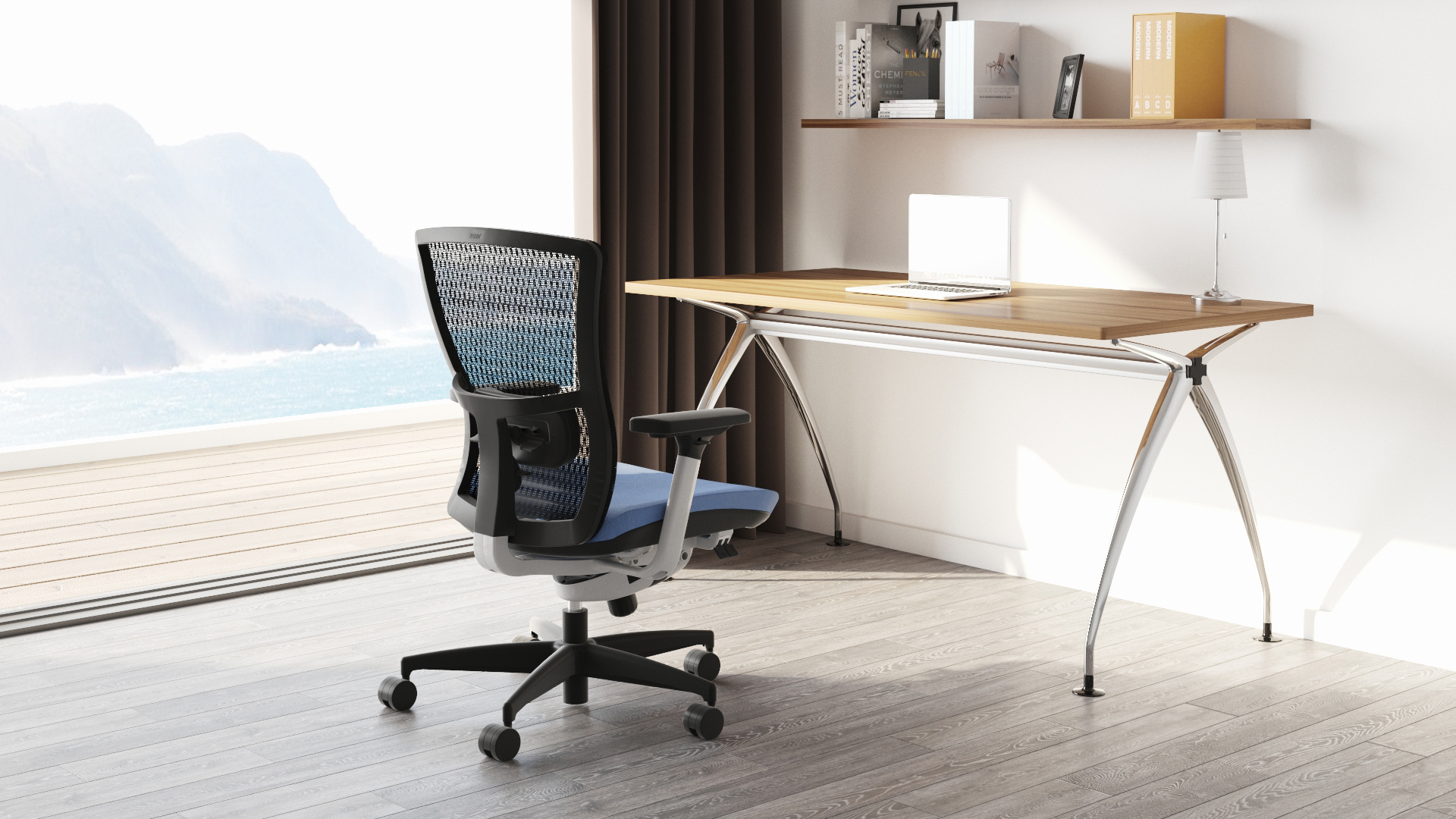 soul chair with como desk