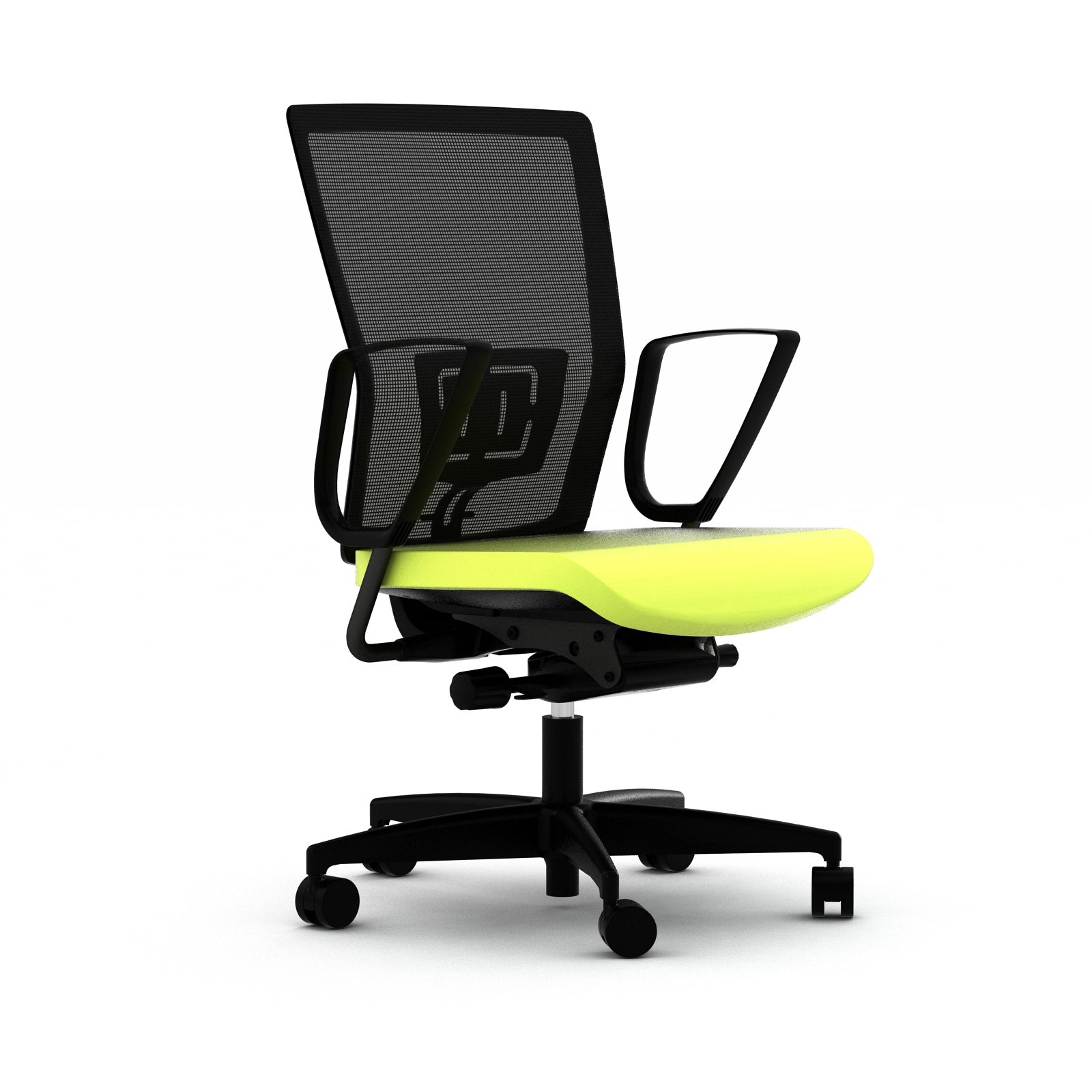 presa-2.0-mc-mech-lexa-arm-flat-seat-team-base_APPLEGREEN mesh chair