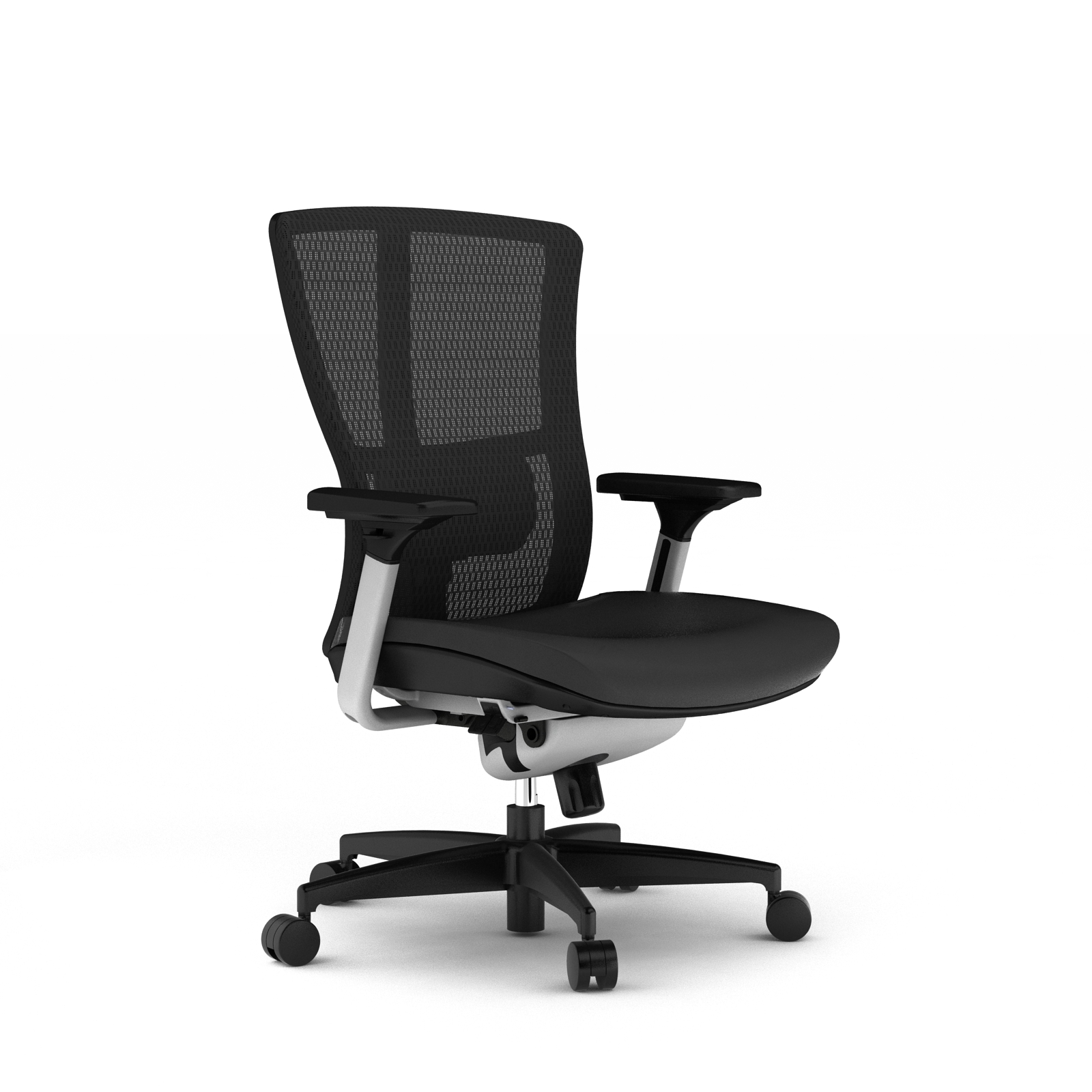 soul office chair in fabric bucket seat