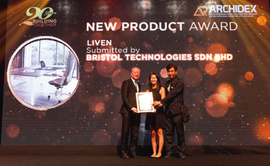 New product award for Bristol at Archidex 2019