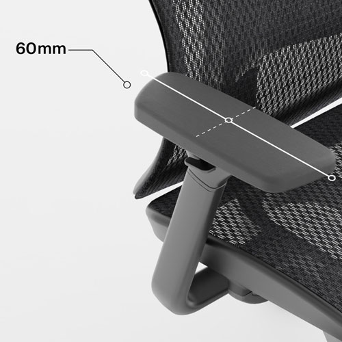 soul v2 chair armrest front to back adjustment
