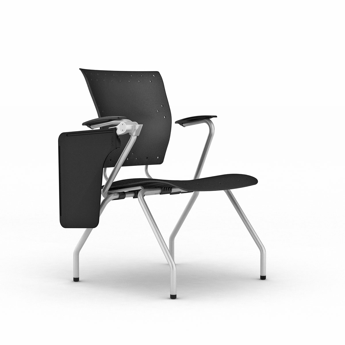 kleiber chair with folded writing tablet